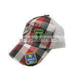 Custom Plush Checked Kids Winter Earflap Cap thumbnail-3