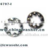 High Quality External Teeth Serrated Lock Washer DIN6798J on Sale