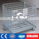 Custom Made Steel Metal Storage Cage Basket For Chemical Product