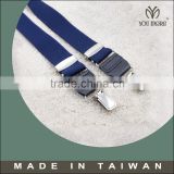 Heavy elastic leather craft mens custom suspenders