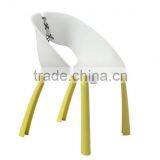2014 New Fashion Design Plastic Stackable Outdoor Chair HC- N028 thumbnail-1