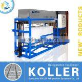 Newest Design Aluminium Directly Cooling Block Ice Machine (2tons/day)