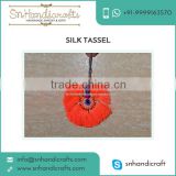 High Grade Top Quality Silk Tassels Available for Keychain At Wholesale Rate