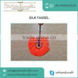 High Grade Top Quality Silk Tassels Available for Keychain At Wholesale Rate thumbnail-1