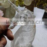 Natural Quartz Clear Crystal Carving Unicorn for Decoration