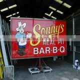 Vacuum thermoformed product for Barber shop sign