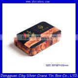 Small Rectangular Metal Tea Tin Box,Tea Tin Container