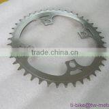 Factory Price Titanium Bicycle Crankset Cheap ti 53T Chainring for Electric & E-bike Used Best Titanium Chainring Maker in China thumbnail-2