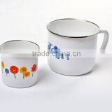 China Factory 2016 New Carbon Steel Travel Coffee Milk Cup Enamel Mug thumbnail-2