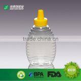 Hot Sale PET Material Plastic Cintainer Hexagon Shape Honey Jars Food Grade Wholesale Special Design Plastic Jar thumbnail-3