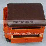 Mobile Wooden Storage Ottoman With Drawers thumbnail-1