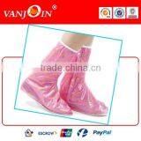 Reusable Waterproof Guard Slip-resistant Women Girls Shoe Covers thumbnail-2