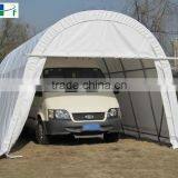 13'x24' PVC Galvanized Carport thumbnail-1