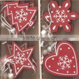 Wholesale Christmas Wooden Hanging Ornament ,christmas Ornament Crafts With Christmas Ornament thumbnail-2
