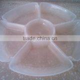 6 Compartments Food Serving Tray, Fast Food Tray, Snack Serving Ray thumbnail-4