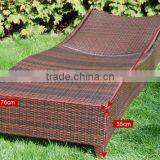 Trade Assurance Factory Direct Sale Cheap Stackable Rattan Modular Metal Garden Line Chaise Sun Lounge Daybed thumbnail-1