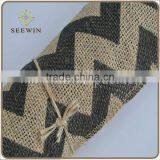 Environmental and Recyclable 100% Jute Print Jute Mesh for Table Runner thumbnail-1