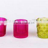 Decorative Glass Tea Light Holder With Painting thumbnail-1