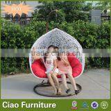 Global Pastoral Style Lovers Leisure Outdoor Swing thumbnail-4
