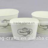 New Style Lavender Design Oval Metal Plant Pot for Garden thumbnail-5