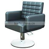 Round Base Modern Hydraulic Barber Chair Hair Cutting Chairs With Pedal Wholesale Barber Supplies F-TKSS12 thumbnail-1