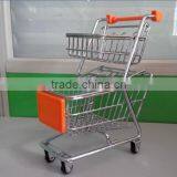 Steel Double-deck Mini Shopping Cart thumbnail-1