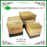 Straw Woven Drawer Box thumbnail-1