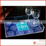 Clear Acrylic Tray With Insert Slot for Custom Photo or Paper - Lucite - Includes Guide and Video Training thumbnail-1