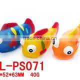 New Colorful Plastic Rubber Fish Toys thumbnail-2