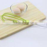Soft Acrylic Handle Light Green Silicone Egg Whisk thumbnail-3