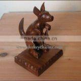Handcrafted Wooden Kangaroo thumbnail-1