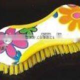 Hot Selling Plastic Flat Handle Cleaning Scrub Brush thumbnail-3
