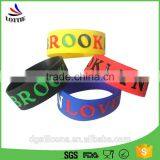New Design Promotional Custom OEM Embossed Silicon Wrist Bands thumbnail-6