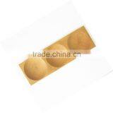 Bamboo Sushi Plate With Three Round Lattice thumbnail-2