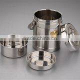China Supplier Manufacture Stainless Steel Container Metal Container for Warm Food thumbnail-6