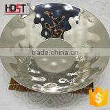 2015 Restaurant Stainless Silver Fruit Dish Wholesale Round Fruit Dish thumbnail-5