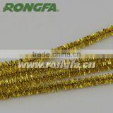 9mm x 50cm Assorted Colored Christmas Stripe Chenille Stems thumbnail-6