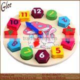 Wooden Digital Time Wall Clock for Kids thumbnail-2