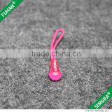 Pink Color Embossed Zipper Puller and Slider for Bag thumbnail-3