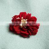 Fashion Swallow Gird Pattern Women Wool Coat With Hooded thumbnail-4