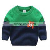Hot Sale Boutique Cotton Knit Children Clothing Pullover Kids Sweater thumbnail-3