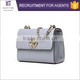 New Style Fashion Woman Genuine Split Cow Leather Messenger Bag Top Selling Casual Ladies Chain Shoulder Bag For Sale thumbnail-3