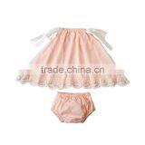 Summer Girl Clothing Set Boutique Baby Girl Lace Outfits Comforable Infant and Toddler Clothing Set thumbnail-6