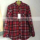 GZY Men Brushed Plaid Shirt Outdoors Mixed Winter Model Stock Export Europe Warehouse Gaungzhou Stock 2017 High Quality thumbnail-1