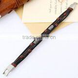 Handmade Accessories Cow Leather Unisex Fashion Braid Bracelet thumbnail-4