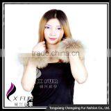 Cuff-2 Lady Fashion Genuine Raccoon Fur Cuff Bracelet thumbnail-4