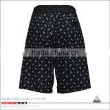 Men's Microfiber 4 Way Stretch Swimwear Transfer Print Summer Board Shorts for Surf thumbnail-5