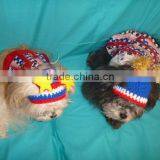 Funny Winter Handmade Knitting Christmas Dog Hat thumbnail-2