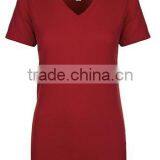 Next Level Apparel Ladies' Ideal V-Neck Tee - Made From 60% Combed Ring-spun Cotton and 40% Polyester and Comes With Your Logo. thumbnail-6