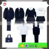 2017 Custom Made Fashion Design Children Girls School Uniforms Dress With Pictures thumbnail-1